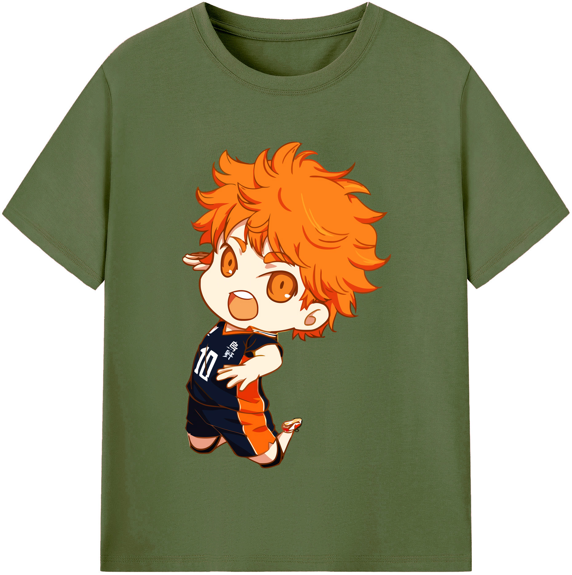 （画像用） ハイキュー!! Haikyu!! 綿100％半袖Tシャツ（フロントプリント）